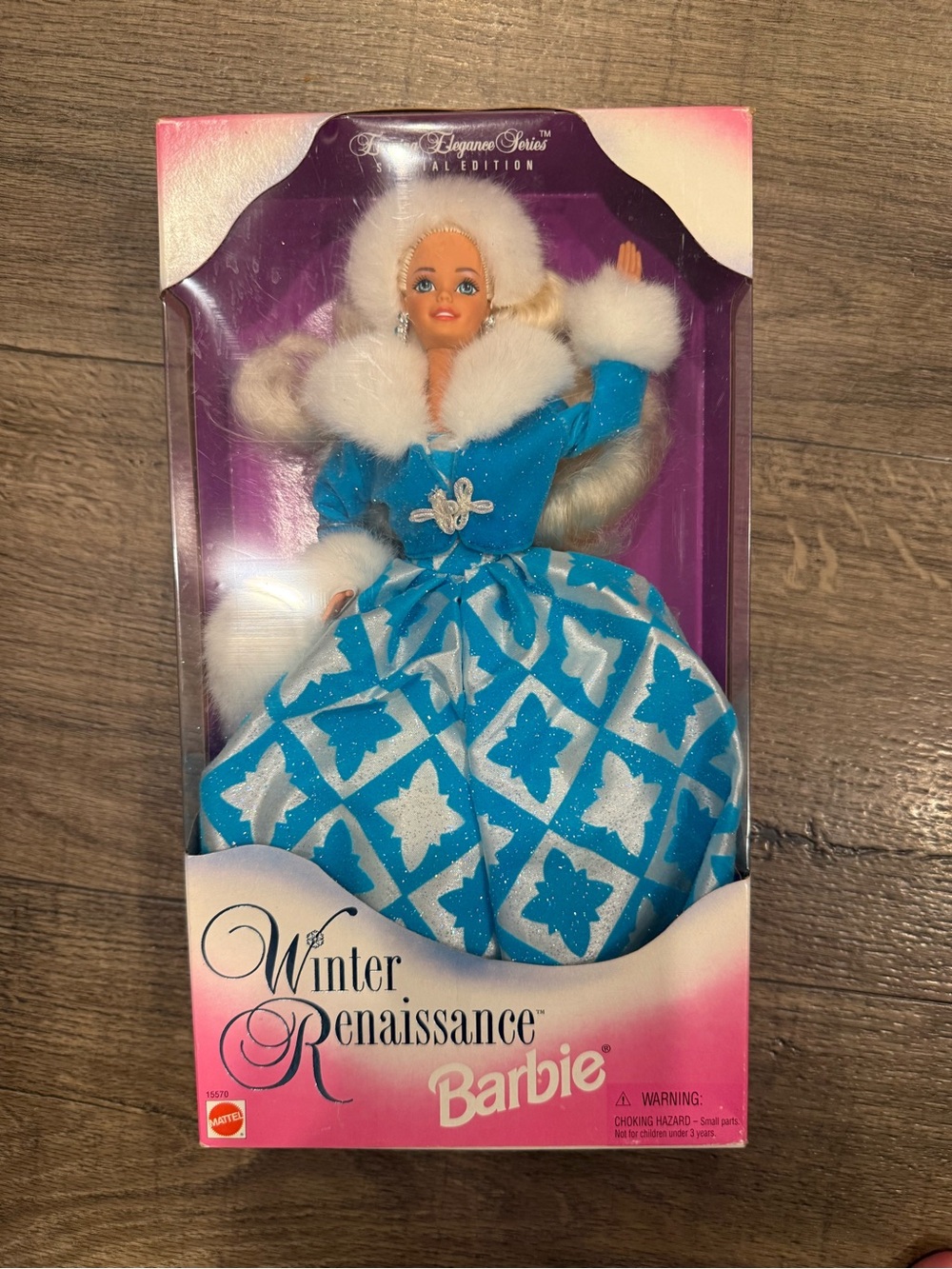 Blonde Winter Renaissance Barbie vintage